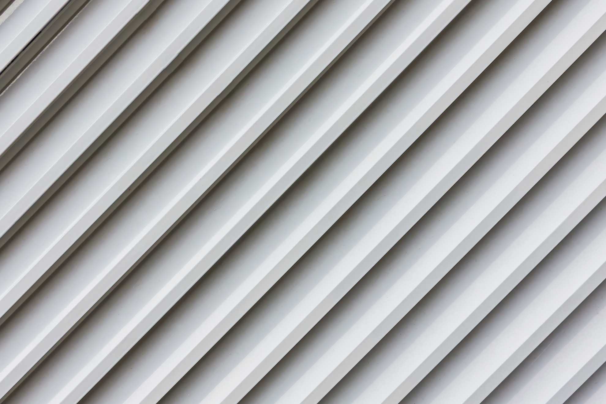 Corrugated facade